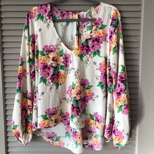 Mumu floral top